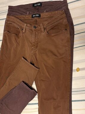 Men’s Stretch Jeans — Brown